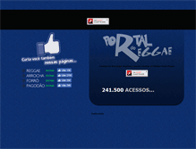Tablet Screenshot of portaldoreggae.com.br
